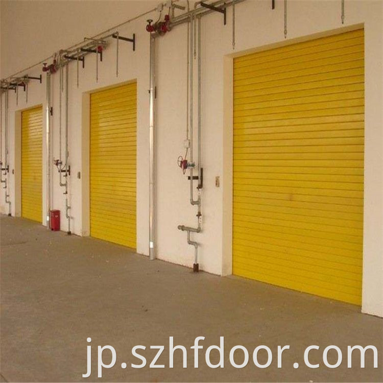 High quality fire shutter door